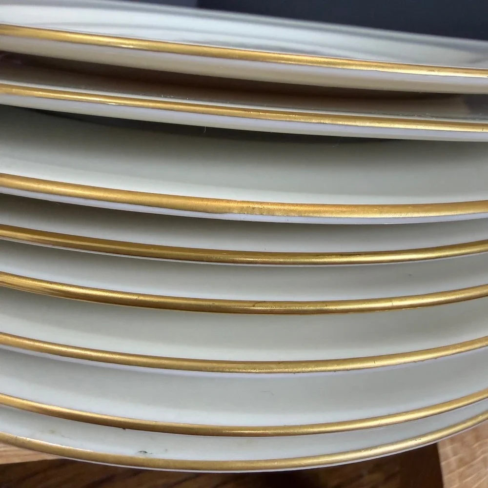 Theodore Haviland Gramercy Plates Set of 4 8.25
